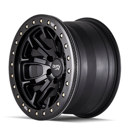 Dirty Life DT-1 – 17x9, 5x127, -12 – Satin Black