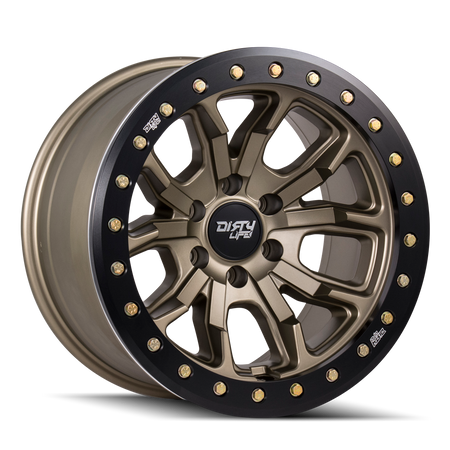 Dirty Life DT-1 – 17x9, 5x127, -12 – Satin Bronze
