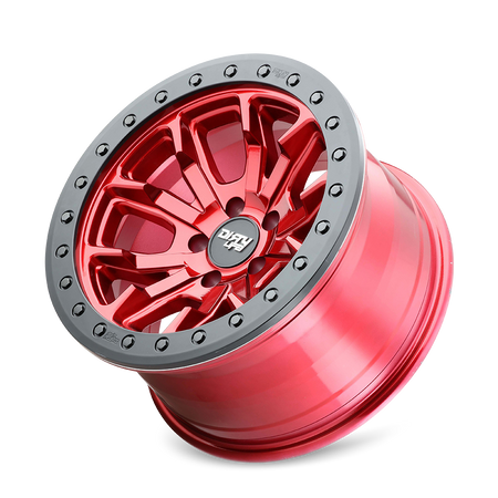 Dirty Life DT-1 – 17x9, 5x139.7, -12 – Gloss Crimson Candy Red