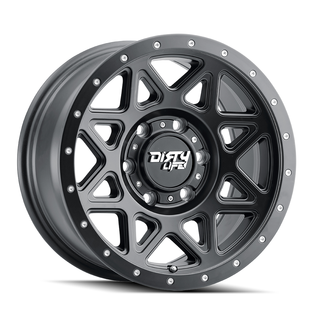 Dirty Life THEORY – 16x8, 6x120, 0 – Satin Black