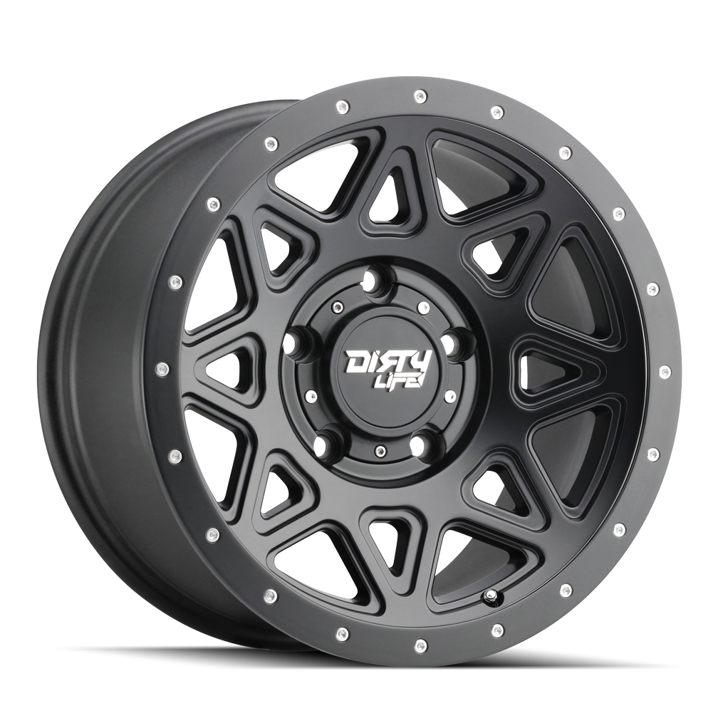 Dirty Life THEORY – 16x8, 6x120, 0 – Satin Black