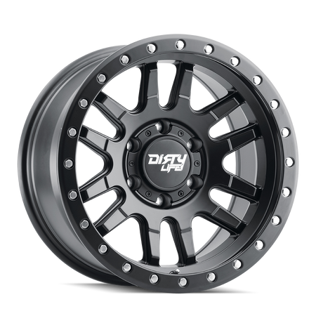 Dirty Life CANYON PRO – 17x9, 6x139.7, -12 – Satin Black