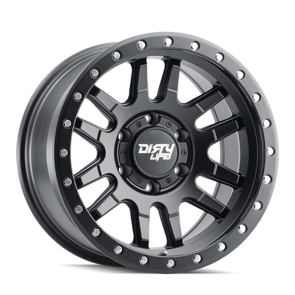 Dirty Life CANYON PRO – 18x9, 6x139.7, +20 – Satin Black