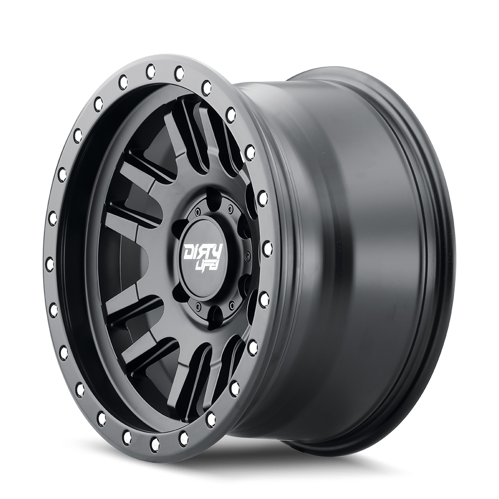 Dirty Life CANYON PRO – 17x9, 6x139.7, 0 – Satin Black