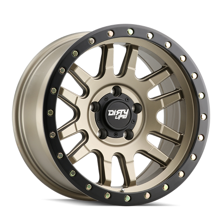 Dirty Life CANYON PRO – 17x9, 6x139.7, -12 – Satin Gold