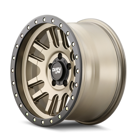 Dirty Life CANYON PRO – 17x9, 6x139.7, -12 – Satin Gold