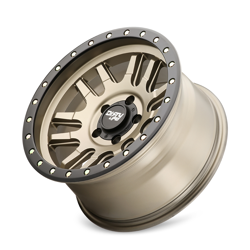 Dirty Life CANYON PRO – 17x9, 6x139.7, -12 – Satin Gold