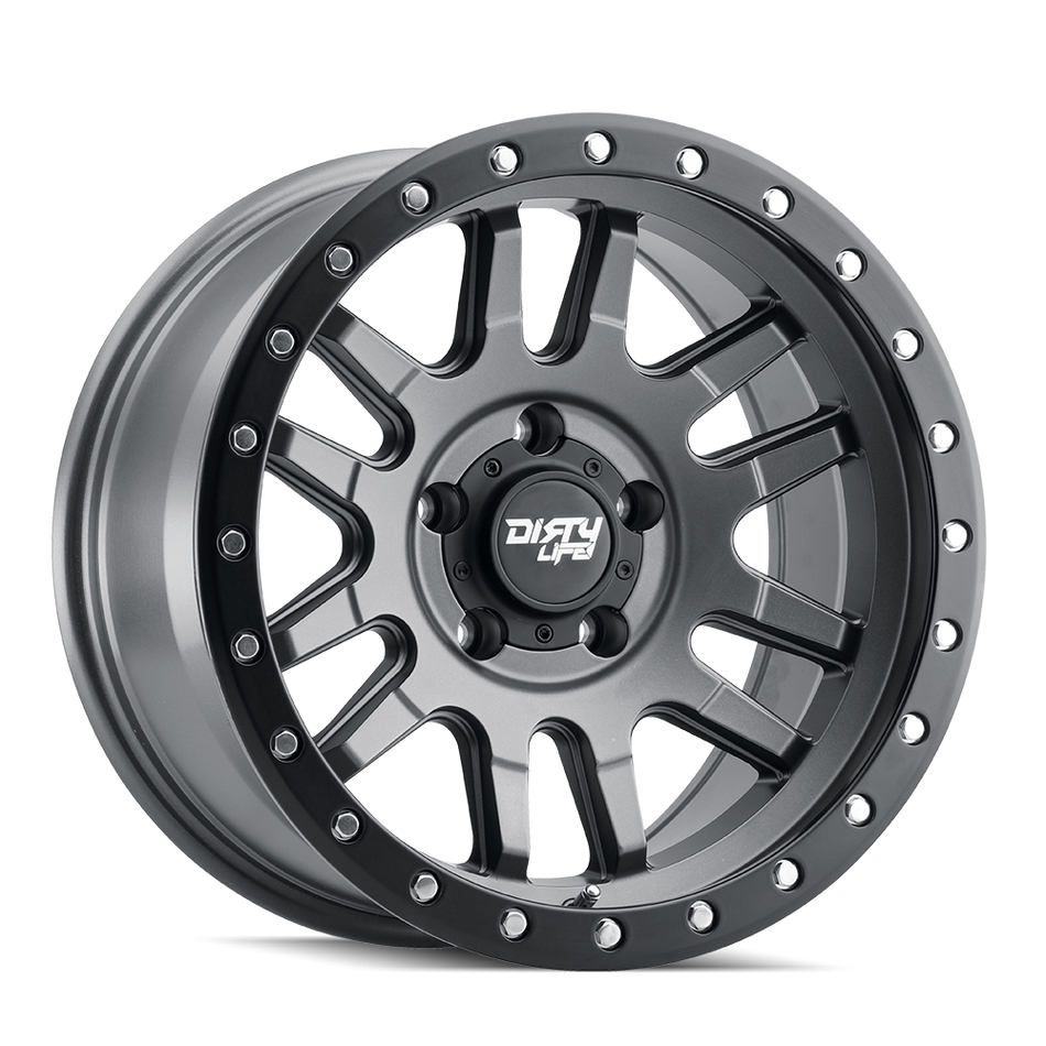 Dirty Life CANYON PRO – 17x9, 6x139.7, 0 – Satin Graphite