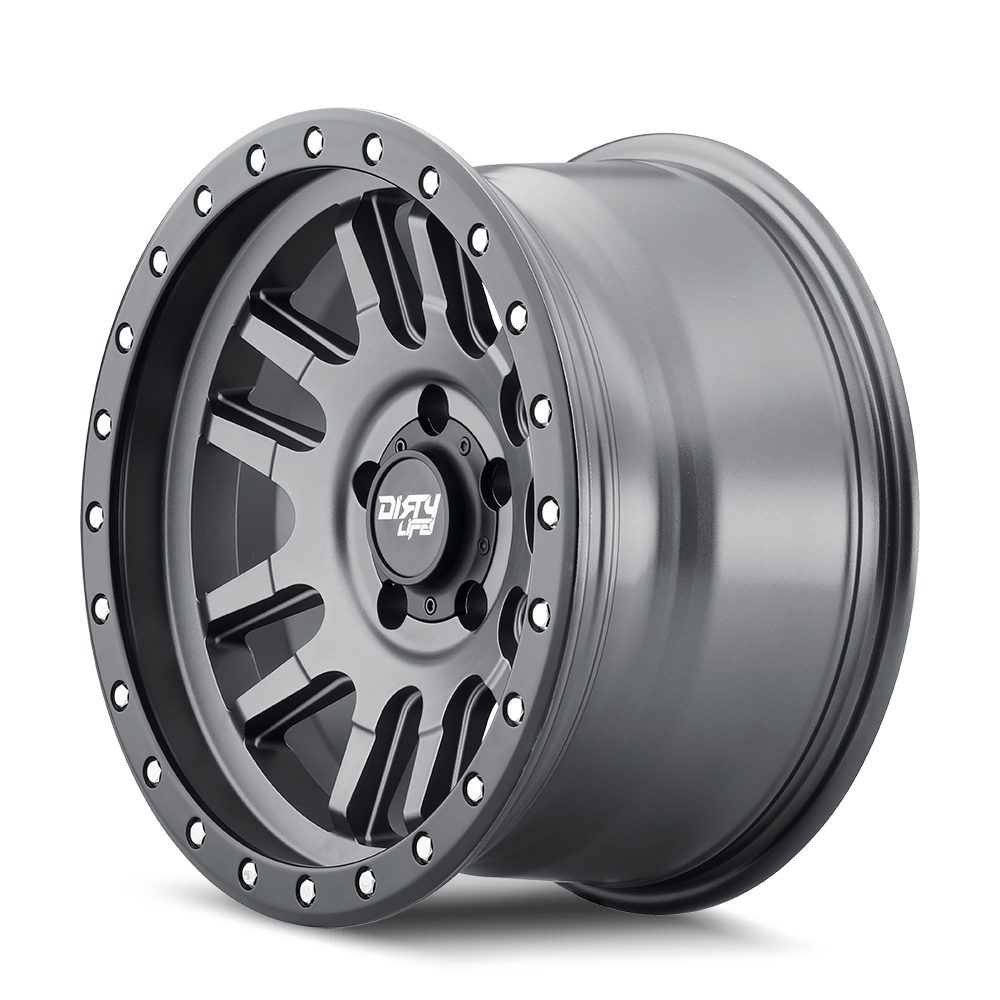 Dirty Life CANYON PRO – 17x9, 6x139.7, 0 – Satin Graphite