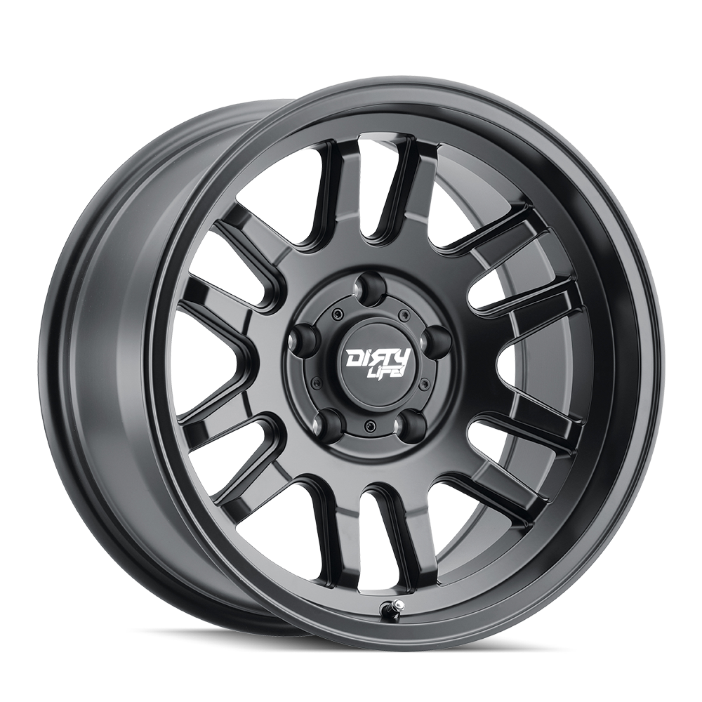 Dirty Life CANYON – 17x8.5, 6x139.7, +25 – Satin Black