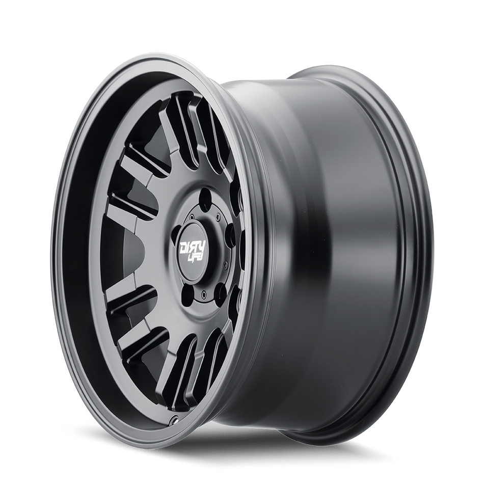Dirty Life CANYON – 17x9, 6x139.7, -12 – Matte Black