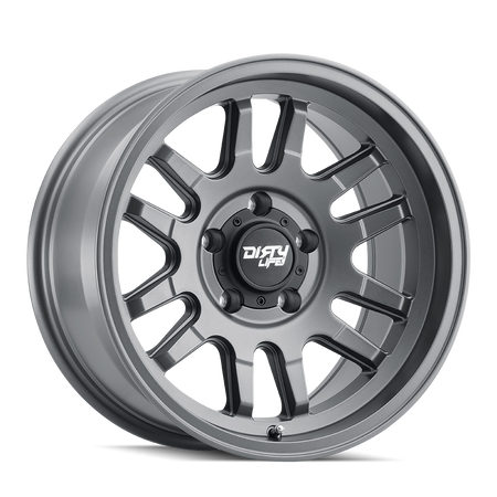Dirty Life CANYON – 17x8.5, 6x139.7, +25 – Satin Graphite