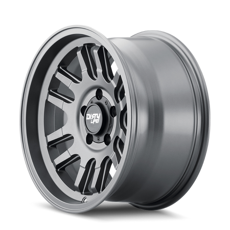 Dirty Life CANYON – 17x8.5, 6x139.7, +25 – Satin Graphite
