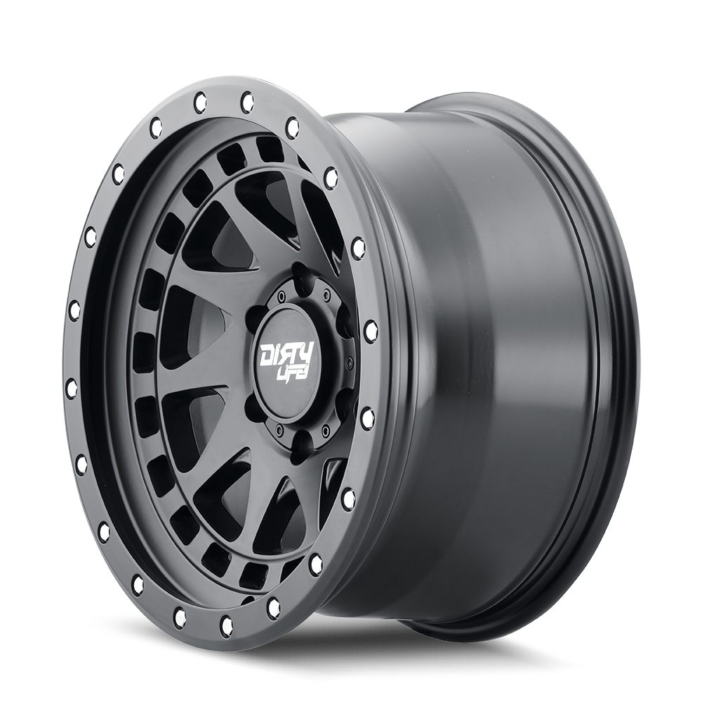 Dirty Life ENIGMA PRO – 17x9, 5x127, -12 – Matte Black