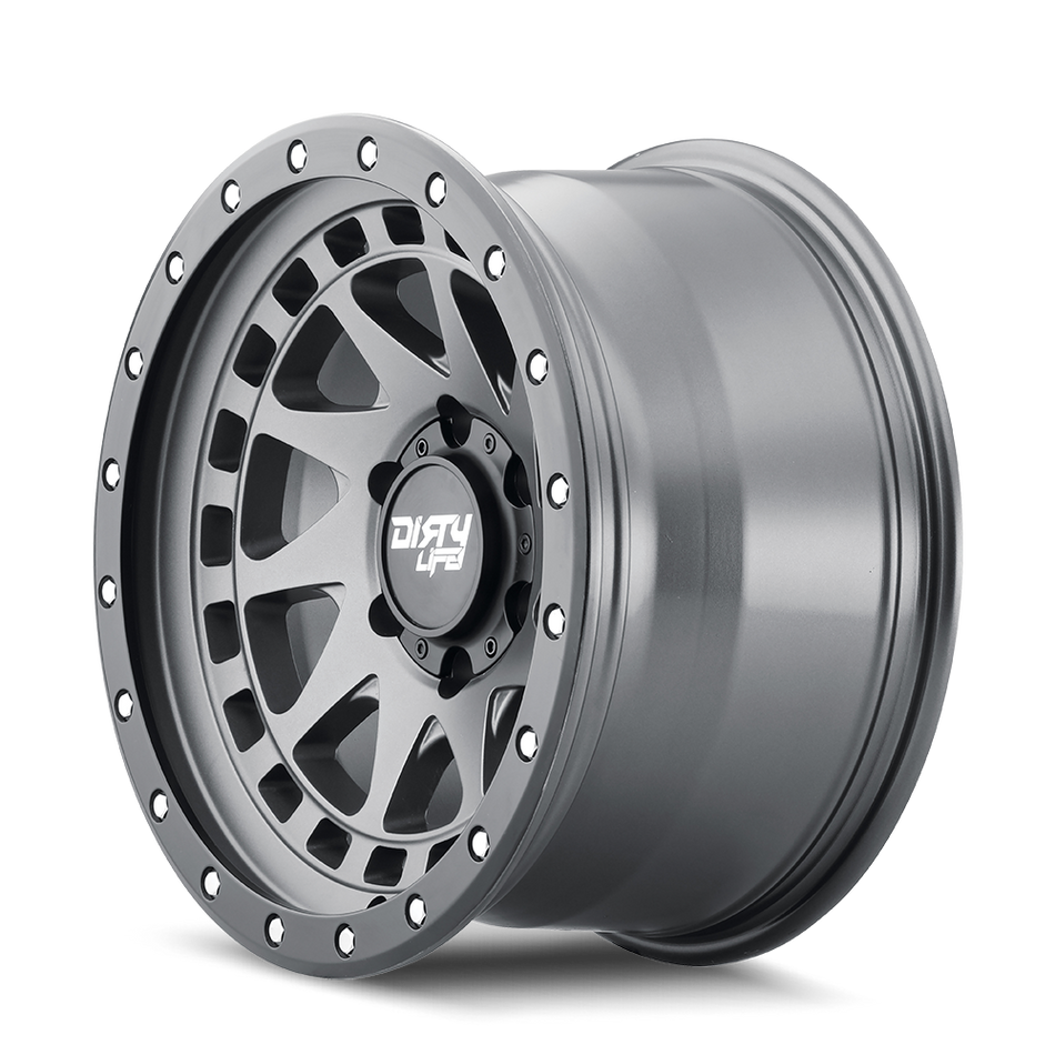 Dirty Life ENIGMA PRO – 17x9, 6x139.7, -12 – Satin Graphite