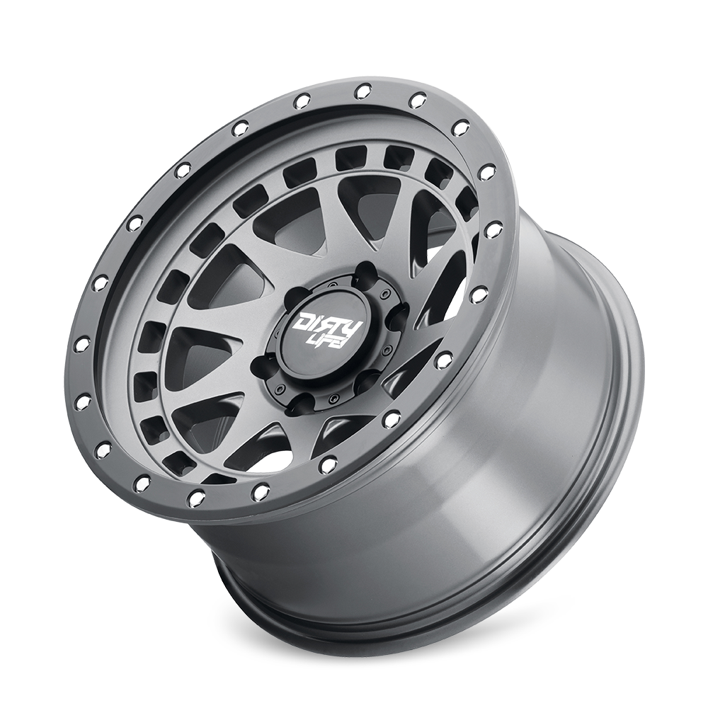 Dirty Life ENIGMA PRO – 17x9, 6x139.7, -12 – Satin Graphite