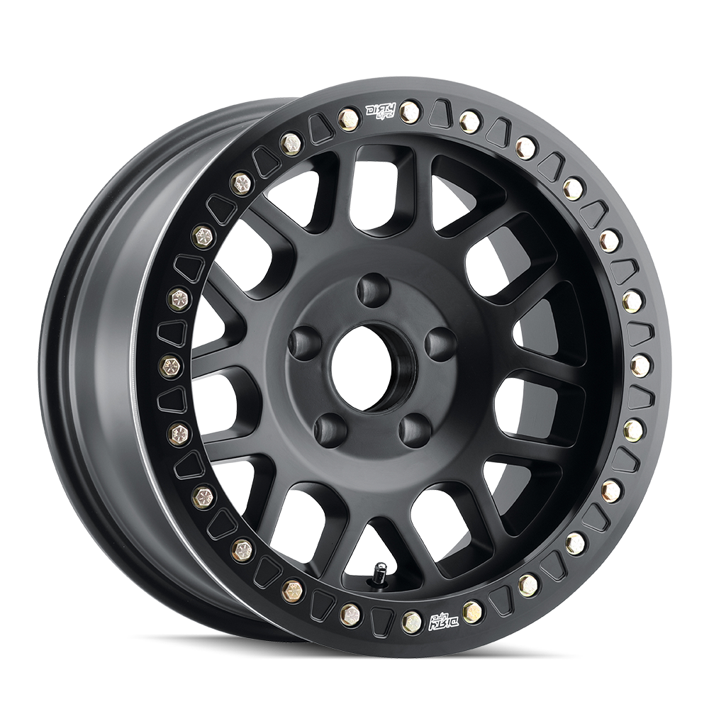 Dirty Life MESA RACE – 17x9, 8x165.1, -12 – Matte Black