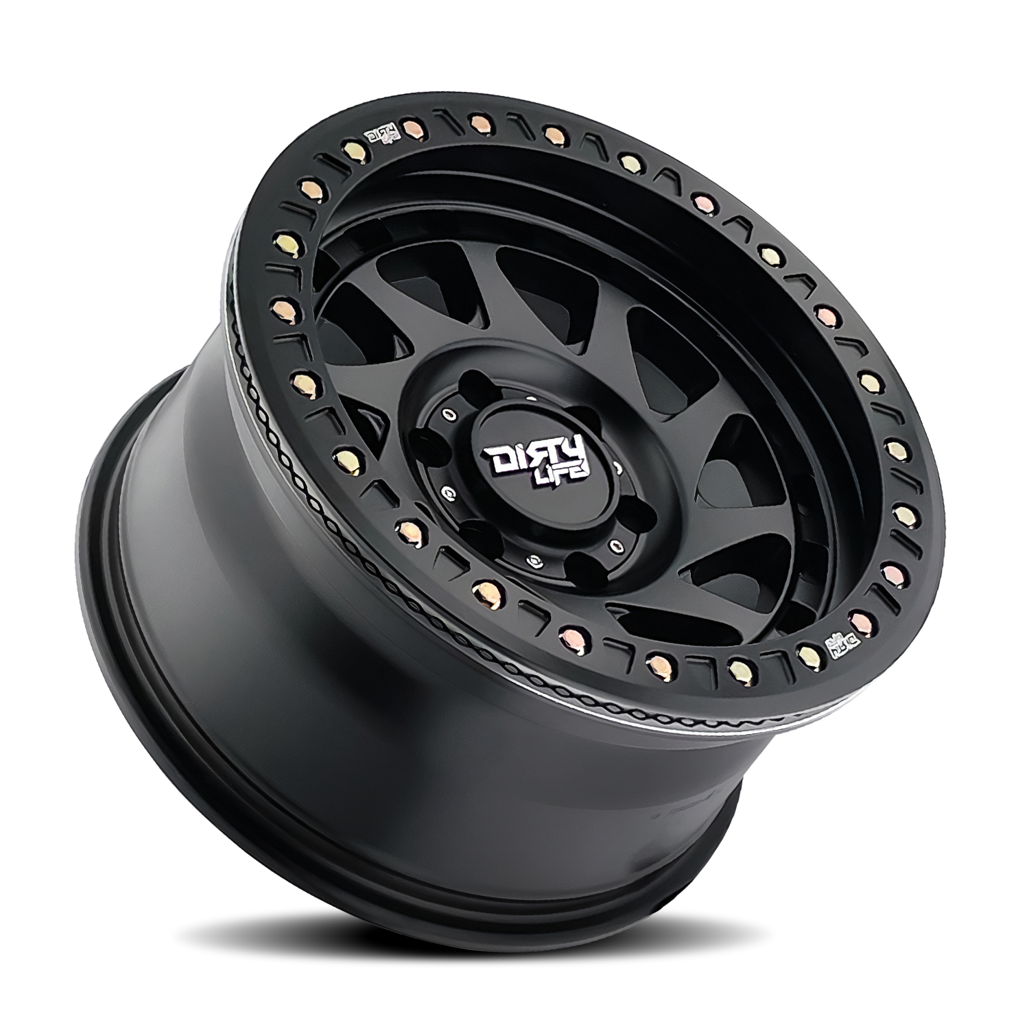 Dirty Life ENIGMA RACE – 17x9, 5x127, -38 – Matte Black