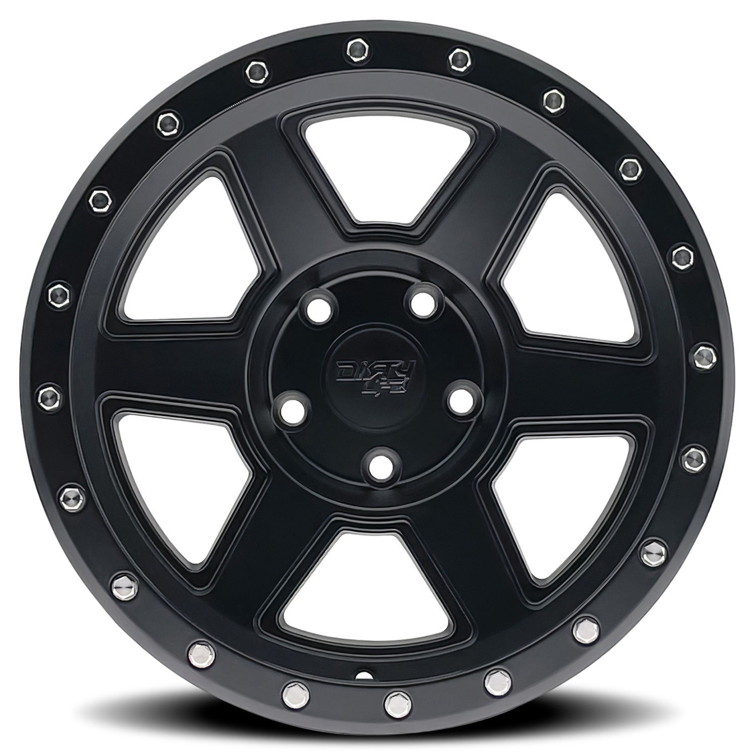 Dirty Life COMPOUND – 17x9, 5x127, -12 – Matte Black