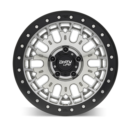 Dirty Life DT-3 – 17x9, 5x127, -38 – Machined