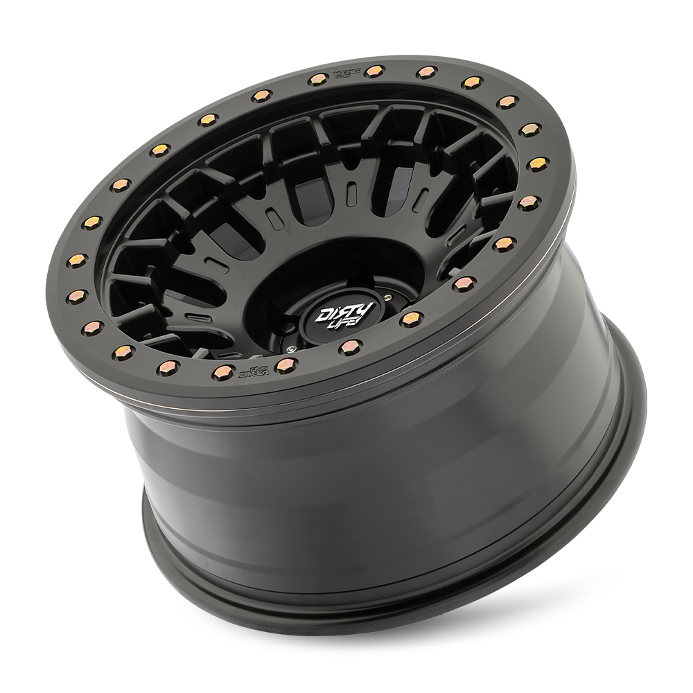Dirty Life DT-3 – 17x9, 5x127, -12 – Satin Black