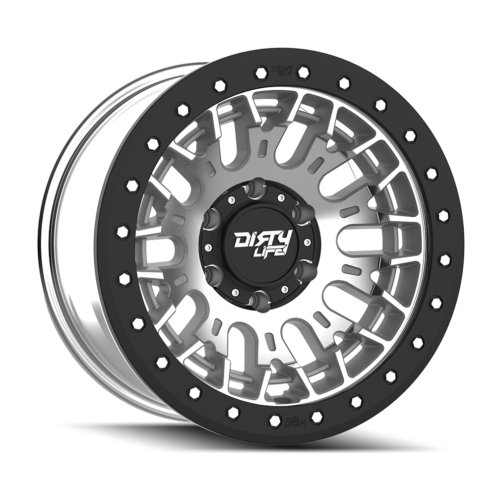 Dirty Life DT-3 – 17x9, 6x139.7, -12 – Machined