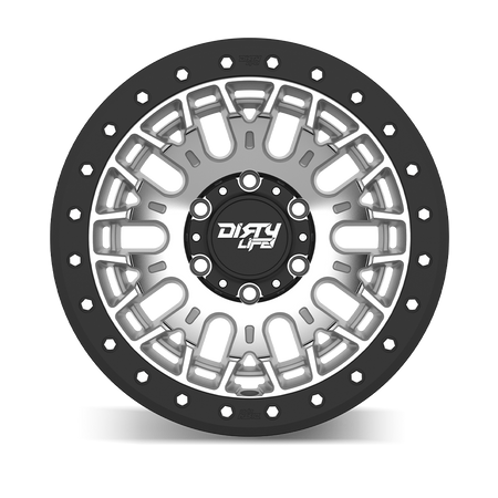 Dirty Life DT-3 – 17x9, 6x139.7, -12 – Machined