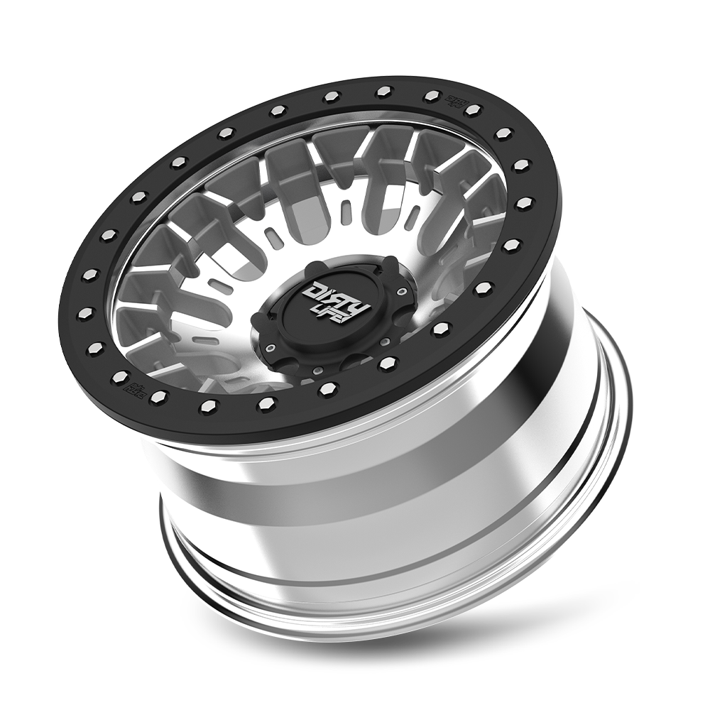 Dirty Life DT-3 – 17x9, 6x139.7, -12 – Machined