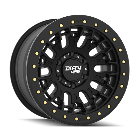 Dirty Life DT-3 – 17x9, 6x139.7, -12 – Satin Black