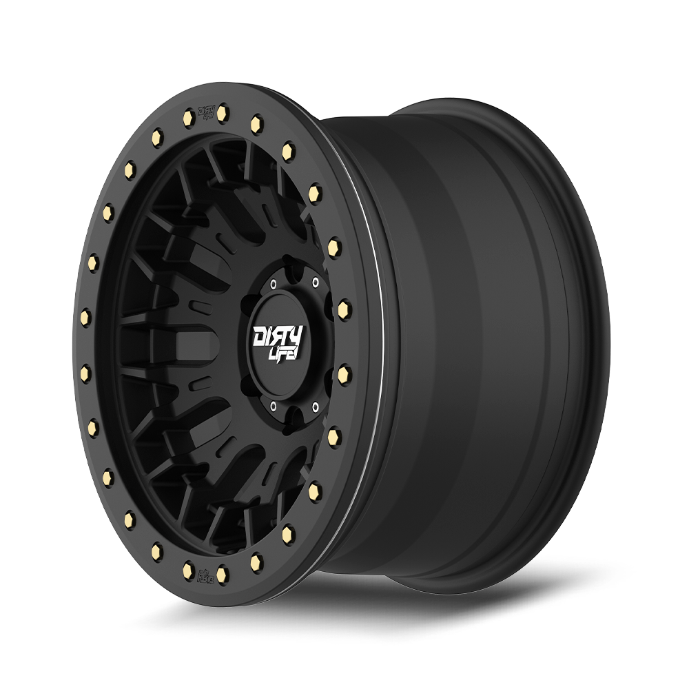 Dirty Life DT-3 – 17x9, 6x139.7, -12 – Satin Black
