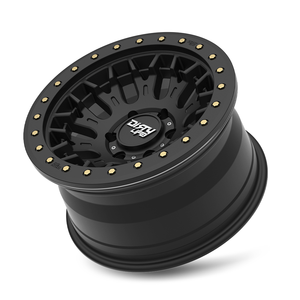 Dirty Life DT-3 – 17x9, 6x139.7, -12 – Satin Black
