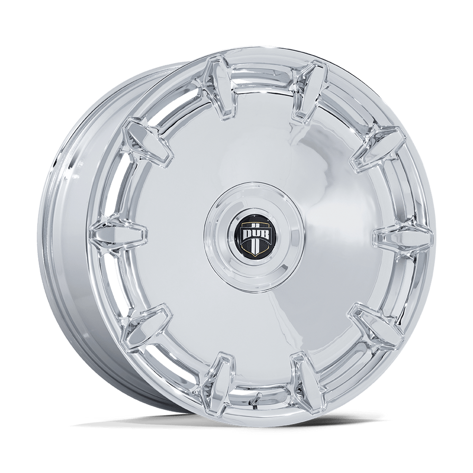 DUB 1PC DC271 CHEEF – 24X9 – BLANK – 15 mm – CHROME