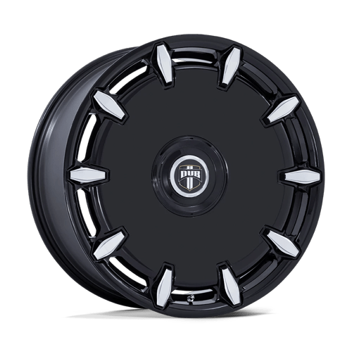 DUB 1PC DC271 CHEEF – 24X9 – BLANK – 15 mm – GLOSS BLACK MILLED