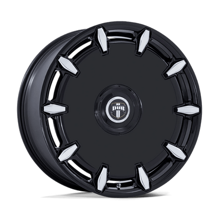 DUB 1PC DC271 CHEEF – 24X9 – BLANK – 15 mm – GLOSS BLACK MILLED
