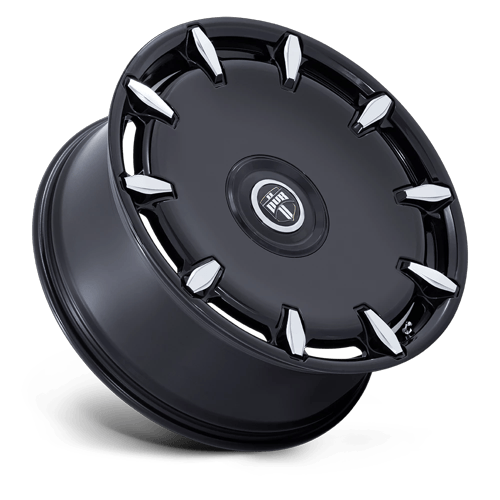 DUB 1PC DC271 CHEEF – 24X9 – BLANK – 15 mm – GLOSS BLACK MILLED