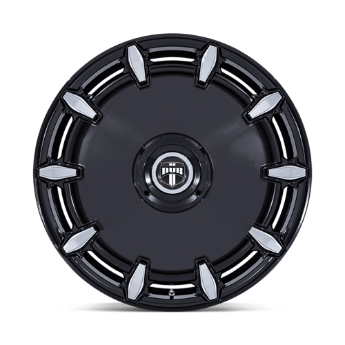 DUB 1PC DC271 CHEEF – 24X9 – BLANK – 15 mm – GLOSS BLACK MILLED