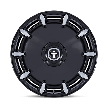 DUB 1PC DC271 CHEEF – 24X9 – BLANK – 15 mm – GLOSS BLACK MILLED