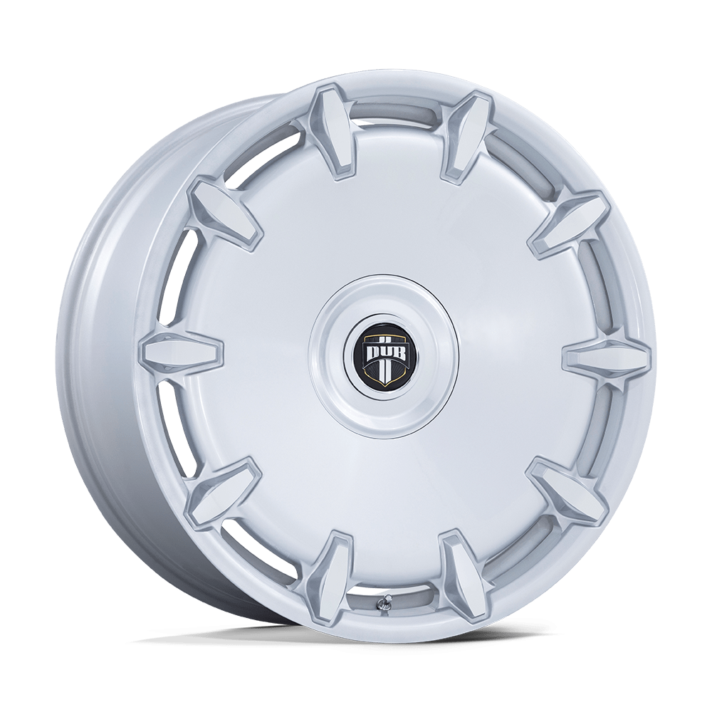 DUB 1PC DC271 CHEEF – 26X10 – BLANK – 15 mm – SILVER MACHINED