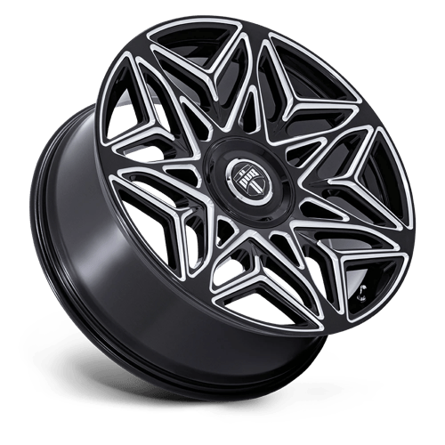 DUB 1PC DC274 ANOMALY – 24X10 – 6X135/6X139.7 – 25 mm – GLOSS BLACK MILLED