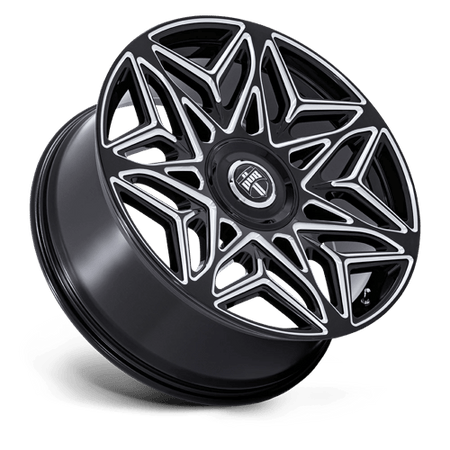 DUB 1PC DC274 ANOMALY – 24X10 – 6X135/6X139.7 – 25 mm – GLOSS BLACK MILLED