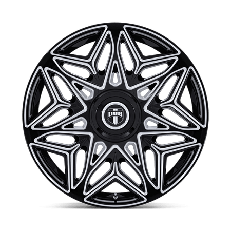 DUB 1PC DC274 ANOMALY – 24X10 – 6X135/6X139.7 – 25 mm – GLOSS BLACK MILLED