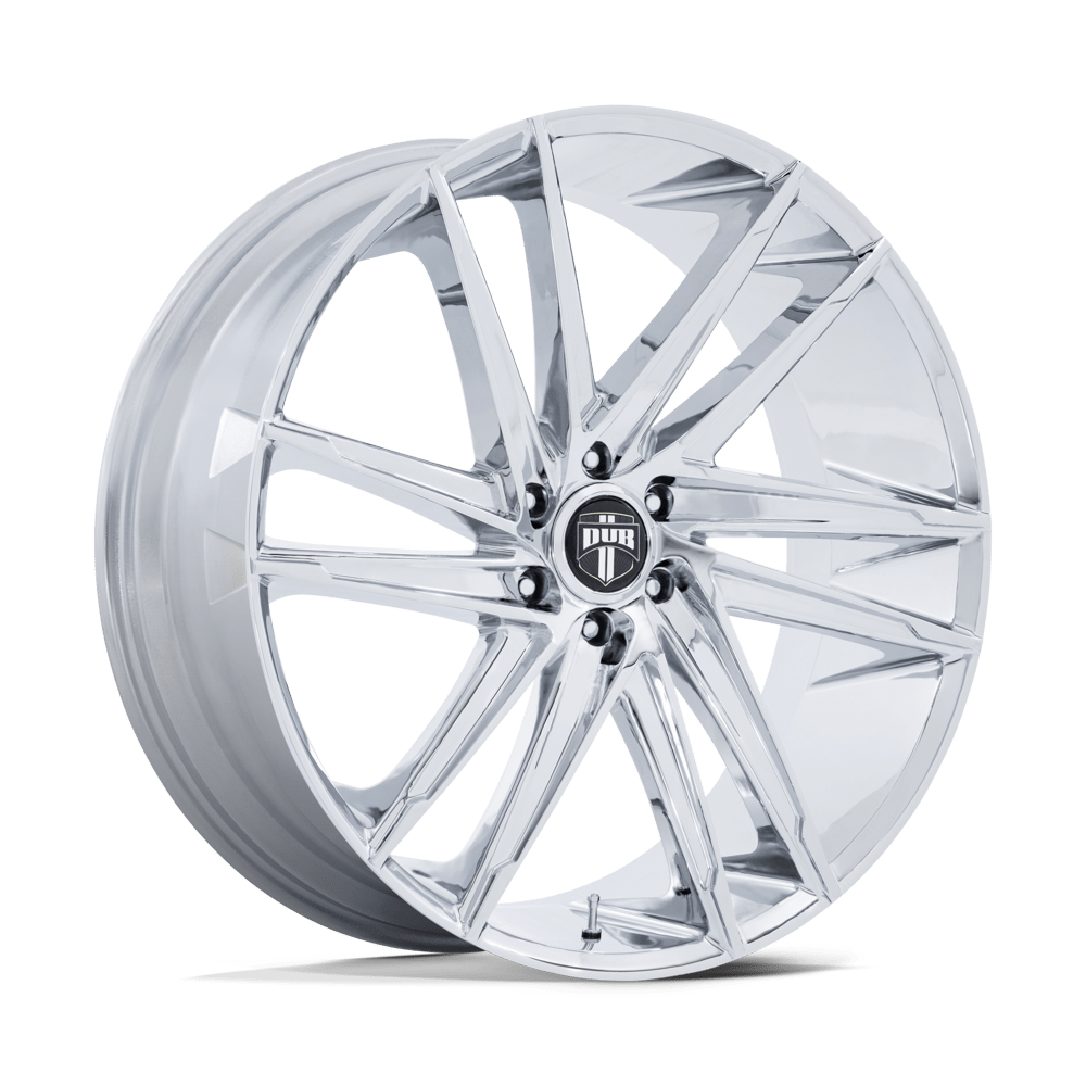 DUB 1PC DC275 BLAZE – 24X10 – 6X139.7 – 25 mm – CHROME