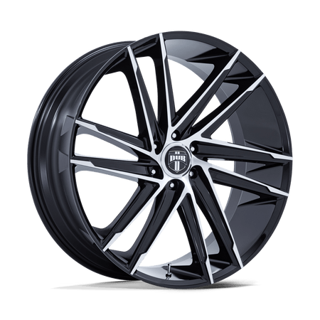 DUB 1PC DC275 BLAZE – 26X10 – 6X135 – 30 mm – GLOSS BLACK W/ MACHINED FACE