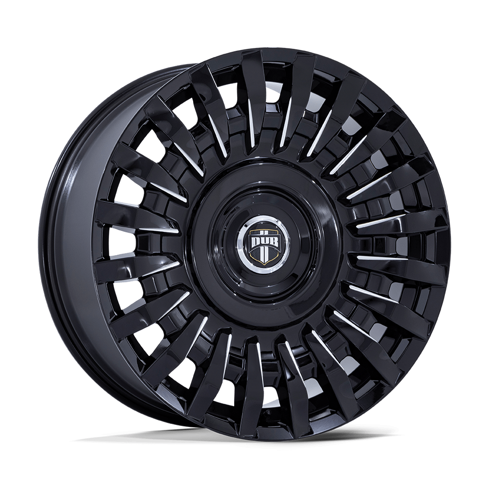 DUB 1PC DC272 HONCHO – 24X9 – BLANK – 15 mm – GLOSS BLACK MILLED