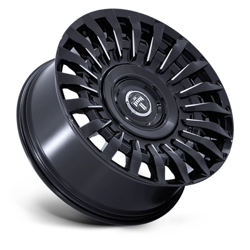 DUB 1PC DC272 HONCHO – 22X9 – BLANK – 15 mm – GLOSS BLACK MILLED