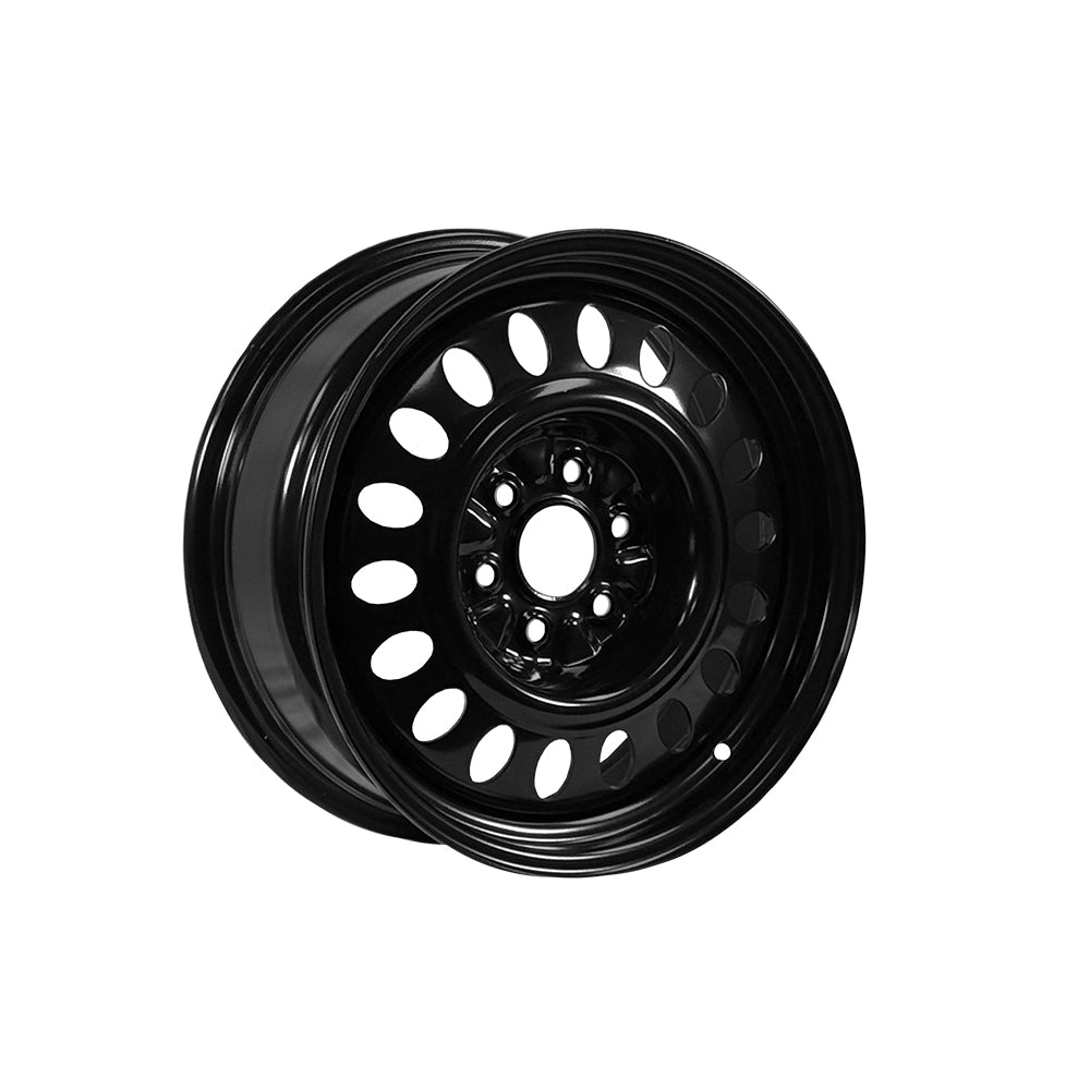 Enthuze – 17X7 6X120 ET+30 CB67.1 BLACK STEEL WHEEL