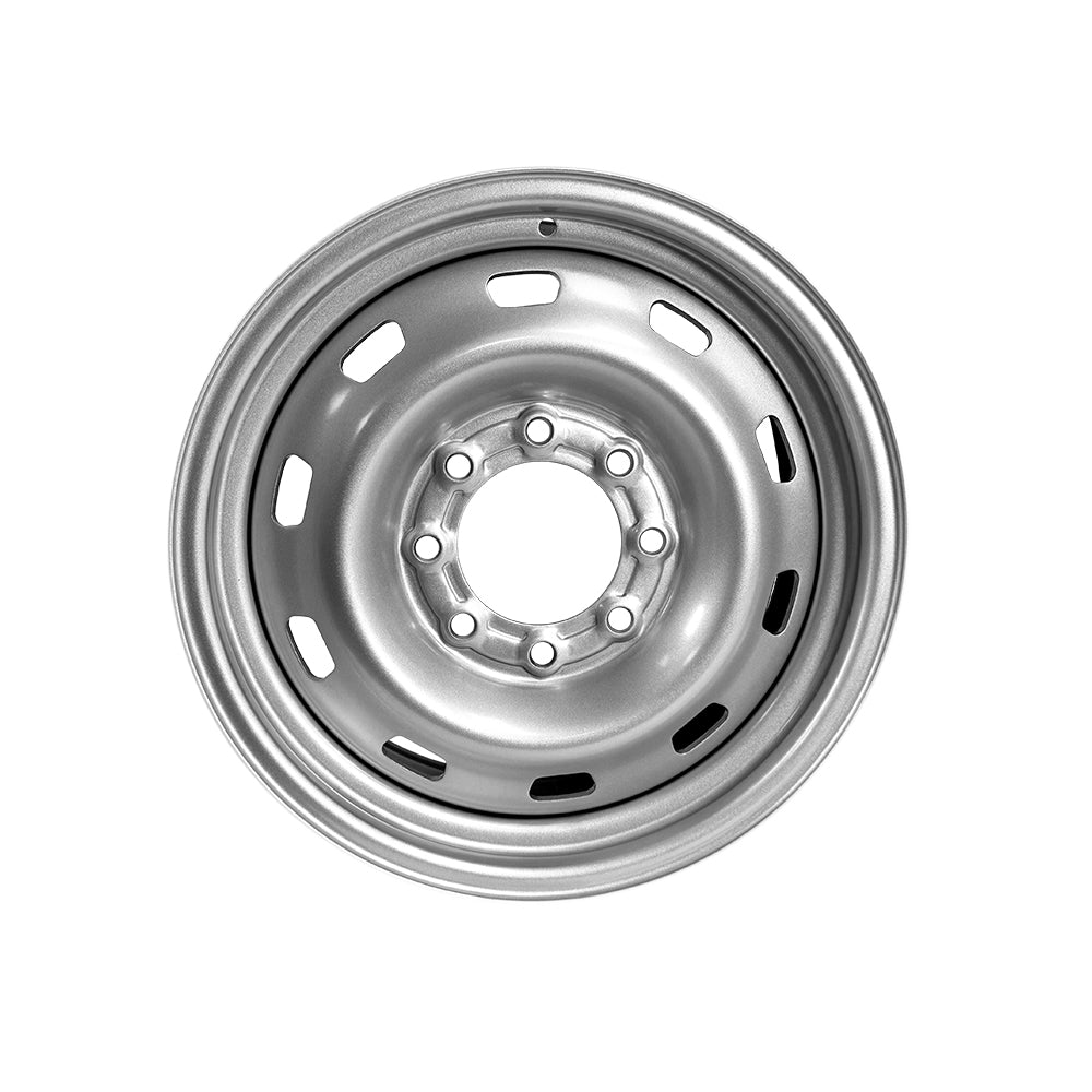 Enthuze – 18X7.5 8X165.1 ET+40 CB121.3 SILVER STEEL WHEEL
