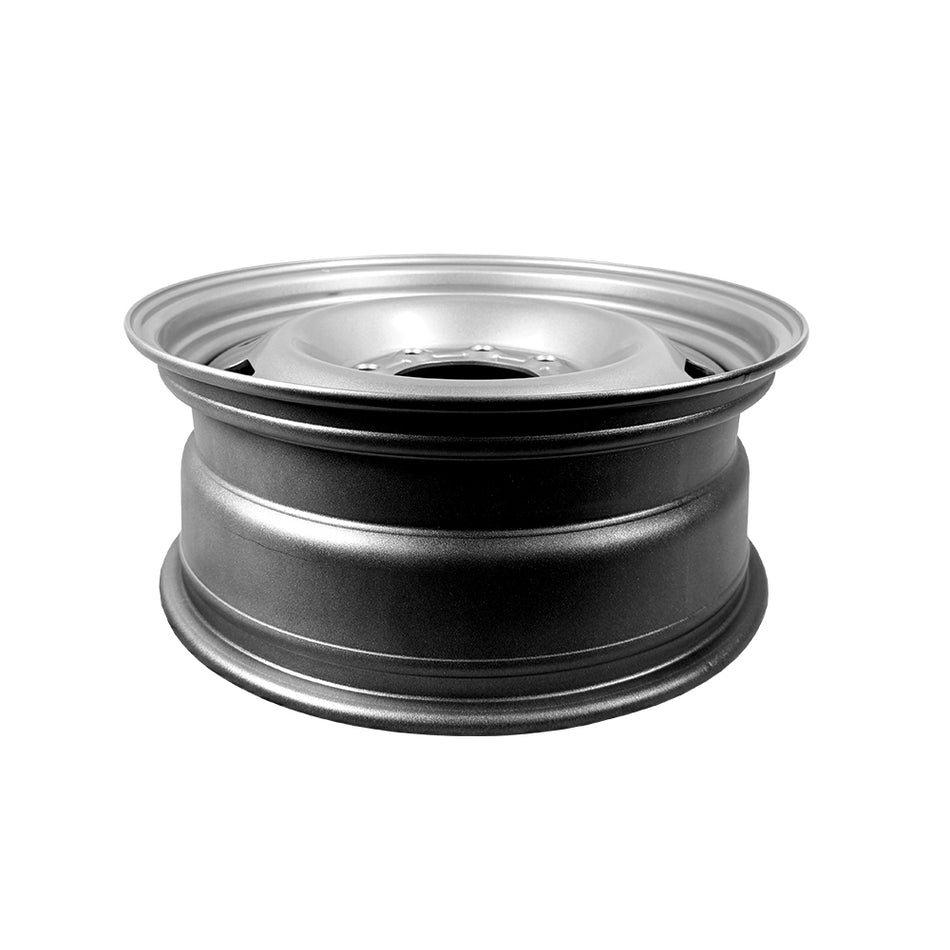 Enthuze – 18X7.5 8X165.1 ET+40 CB121.3 SILVER STEEL WHEEL