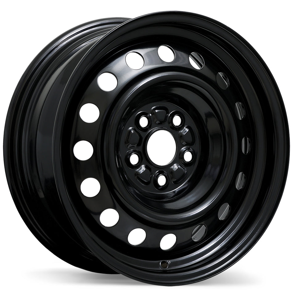 Steel / Acier – Traditional / Traditionnel – 15X6.0 – 5x100 – +33 mm – Noir