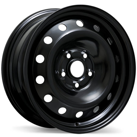 Steel / Acier – Traditional / Traditionnel – 16X6.5 – 5x112 – +46 mm – Noir